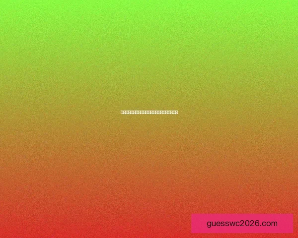 世界杯赛事全面解析与精准体育竞猜预测策略全指南